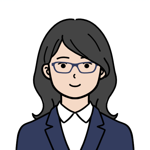 代表の似顔絵